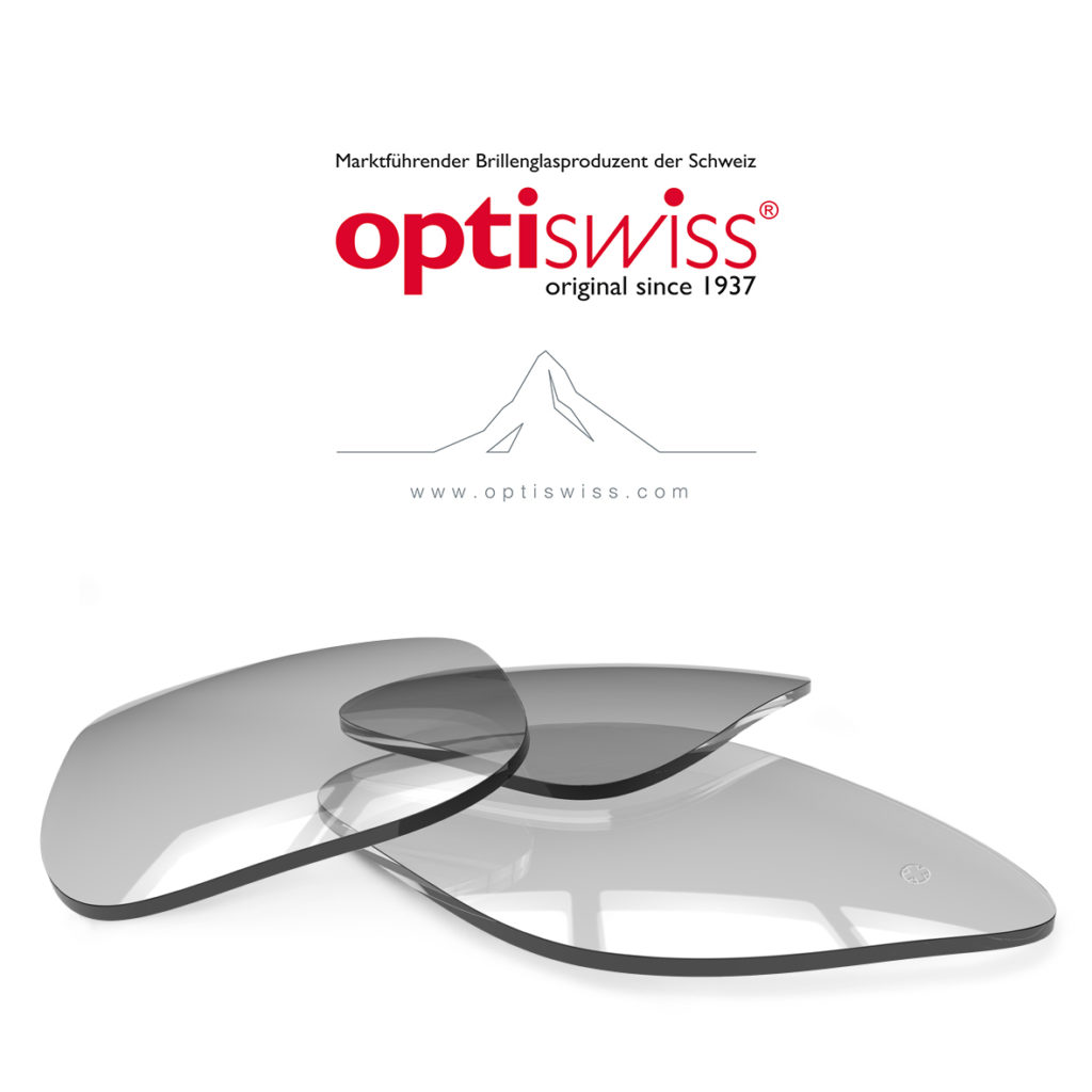 Logo der Optiswiss AG Brillengläser hersteller